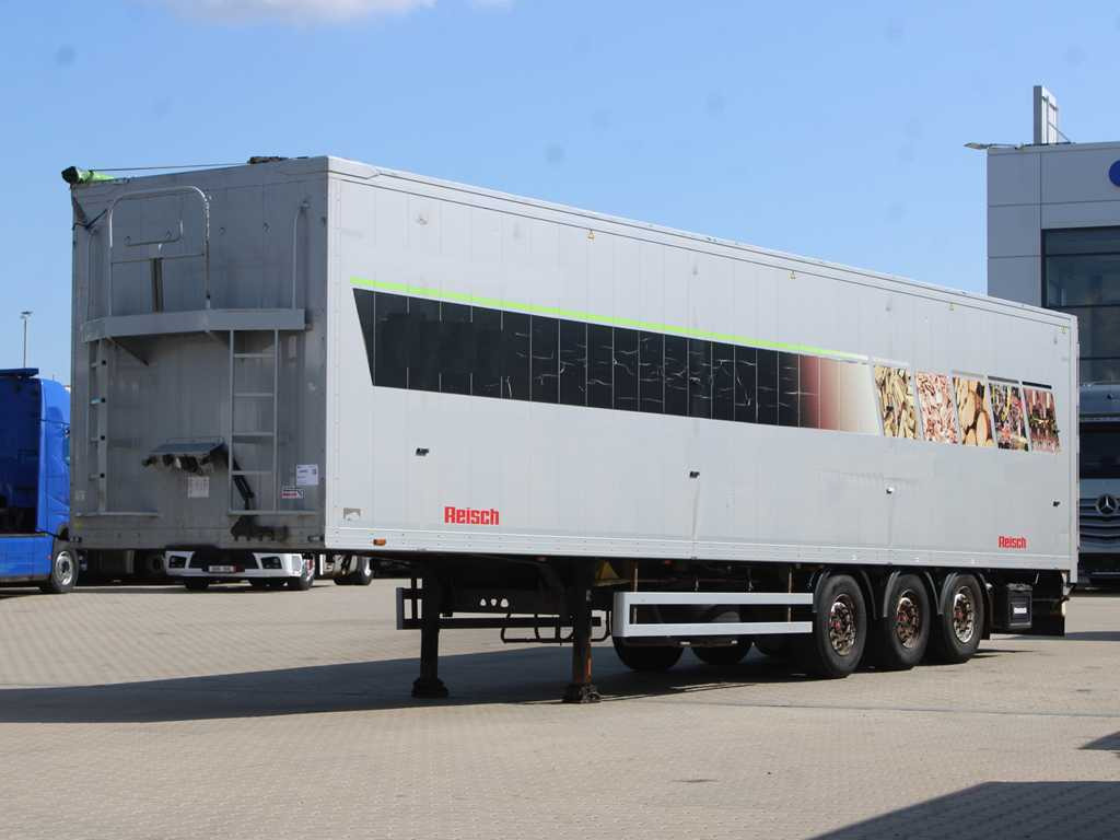 Reisch R24, WALKINGFLOOR, LIFT AXLE, SAF - Semirremolque piso movil: foto 1 Reisch R24, WALKINGFLOOR, LIFT AXLE, SAF - Semirremolque piso movil: foto 1