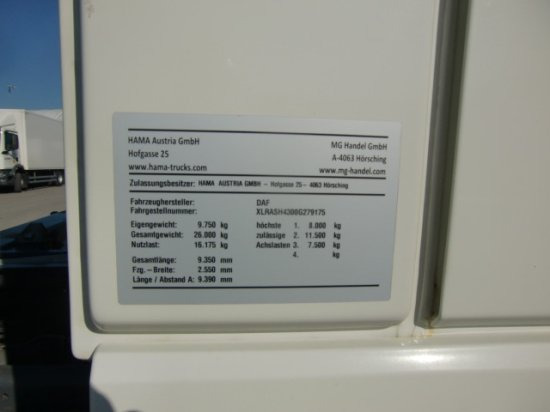 Camión portacontenedore/ Intercambiable DAF XF 480 FAR BDF SSC Euro 6 Liftachse, Retarder: foto 15 Camión portacontenedore/ Intercambiable DAF XF 480 FAR BDF SSC Euro 6 Liftachse, Retarder: foto 15