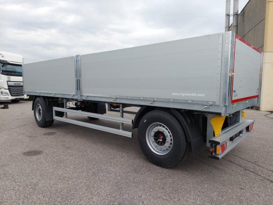 HUMBAUR Baustoffanhänger, 7,1 Meter ,Neufahrzeug, SAF-Achsen - Remolque plataforma/ Caja abierta: foto 2 HUMBAUR Baustoffanhänger, 7,1 Meter ,Neufahrzeug, SAF-Achsen - Remolque plataforma/ Caja abierta: foto 2