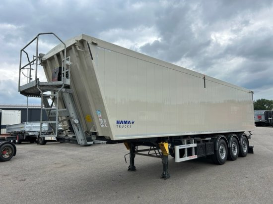 Kempf SKM 39 Alu-Kastenmulde 55m³ Rollplane - Semirremolque volquete: foto 1 Kempf SKM 39 Alu-Kastenmulde 55m³ Rollplane - Semirremolque volquete: foto 1