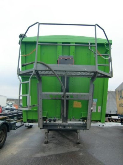 Kempf SKM 39 Alu-Kastenmulde 55m³ Rollplane - Semirremolque volquete: foto 2 Kempf SKM 39 Alu-Kastenmulde 55m³ Rollplane - Semirremolque volquete: foto 2