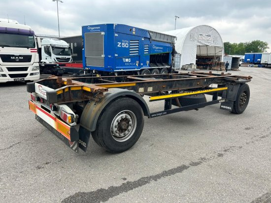 Kögel AW18, BDF-Lafette, BPW-Achsen - Remolque portacontenedore/ Intercambiable: foto 2 Kögel AW18, BDF-Lafette, BPW-Achsen - Remolque portacontenedore/ Intercambiable: foto 2