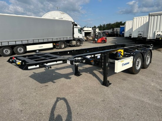 Krone Box Liner SZC 18 ADR-Chassi für 20ft Container, 1-A Liftachse - Semirremolque portacontenedore/ Intercambiable: foto 1 Krone Box Liner SZC 18 ADR-Chassi für 20ft Container, 1-A Liftachse - Semirremolque portacontenedore/ Intercambiable: foto 1