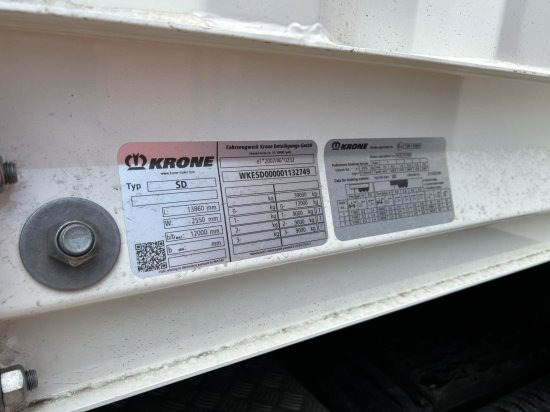 Krone SDK27 Dryliner Koffer Auflieger, Zurschienen ,5 Stück verfügbar - Semirremolque caja cerrada: foto 5 Krone SDK27 Dryliner Koffer Auflieger, Zurschienen ,5 Stück verfügbar - Semirremolque caja cerrada: foto 5