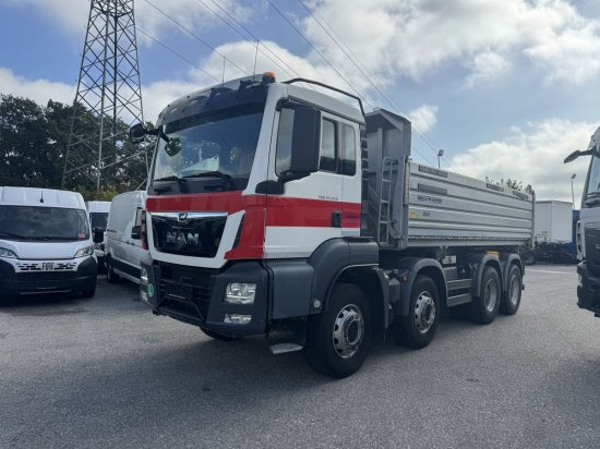 MAN TGS 37.470, 8x4, Retarder, Gesteinskipper mit Bordmatik, - Camión volquete: foto 1 MAN TGS 37.470, 8x4, Retarder, Gesteinskipper mit Bordmatik, - Camión volquete: foto 1