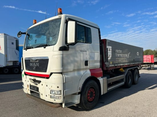 MAN TGX 26.400 Kipper, Retarder, E5 + EEV, Getreideschieber - Camión volquete: foto 1 MAN TGX 26.400 Kipper, Retarder, E5 + EEV, Getreideschieber - Camión volquete: foto 1