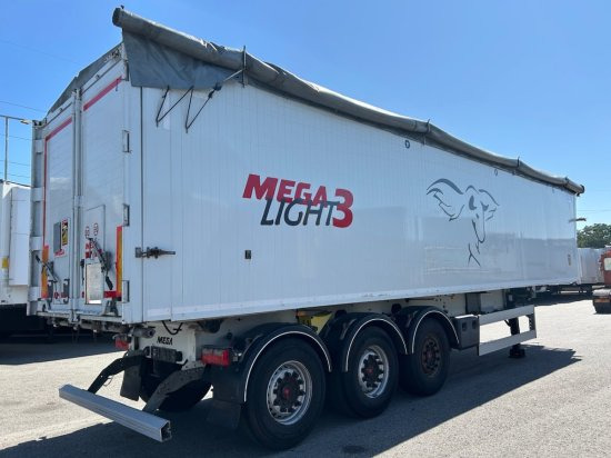 MEGA Light Alu-Kippmulde 55m³, Kombiklappe, SAF-Achsen, 1-A Liftachse, Rollplane - Semirremolque volquete: foto 5 MEGA Light Alu-Kippmulde 55m³, Kombiklappe, SAF-Achsen, 1-A Liftachse, Rollplane - Semirremolque volquete: foto 5