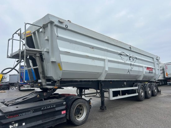 MEGA Schrott-Kippmulde, Portaltüren, SAF Achse, Liftachse - Semirremolque volquete: foto 1 MEGA Schrott-Kippmulde, Portaltüren, SAF Achse, Liftachse - Semirremolque volquete: foto 1