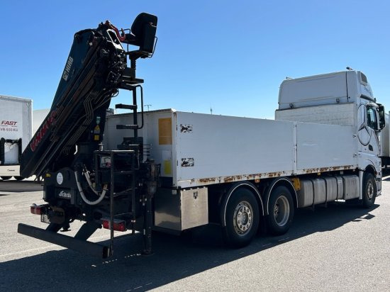 Mercedes-Benz Actros 2545 L 6x2, Retarder, Pritsche, Hiab XS 166 D-4 PRO, E5 - Camión caja abierta, Camión grúa: foto 5 Mercedes-Benz Actros 2545 L 6x2, Retarder, Pritsche, Hiab XS 166 D-4 PRO, E5 - Camión caja abierta, Camión grúa: foto 5