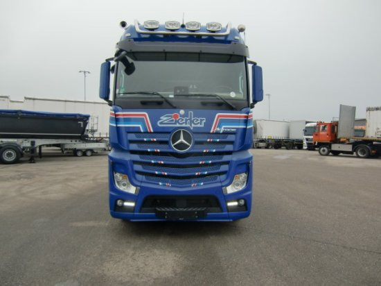 Mercedes-Benz Actros 2653 6x4 Holz Palfinger Kabinenkran - Camión forestal, Camión grúa: foto 2 Mercedes-Benz Actros 2653 6x4 Holz Palfinger Kabinenkran - Camión forestal, Camión grúa: foto 2