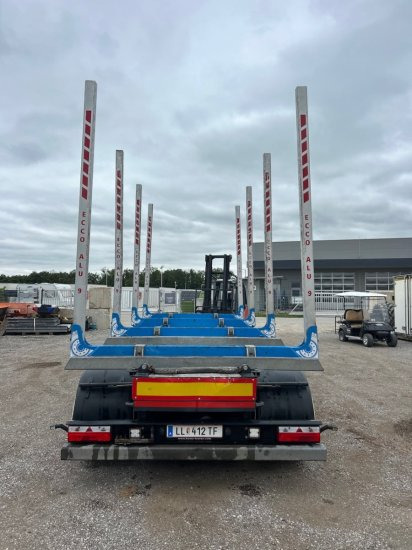 Schwarzmüller N-Serie 3-achs Holzanhänger 4 Rungenpaare - Remolque maderero: foto 3 Schwarzmüller N-Serie 3-achs Holzanhänger 4 Rungenpaare - Remolque maderero: foto 3