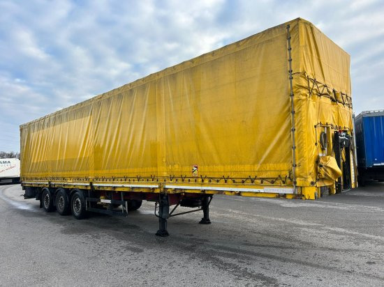 Schwarzmüller Spezialauflieger Schräglader, Coilmulde, Liftachse, Edscha-Verdeck, - Semirremolque lona: foto 3 Schwarzmüller Spezialauflieger Schräglader, Coilmulde, Liftachse, Edscha-Verdeck, - Semirremolque lona: foto 3