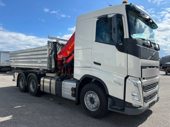 Volvo FH 500 3-Seiten Kipper mit Palfinger PK22002EH, Retarder - Camión volquete: foto 3 Volvo FH 500 3-Seiten Kipper mit Palfinger PK22002EH, Retarder - Camión volquete: foto 3