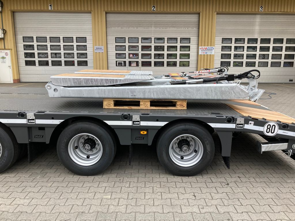 Faymonville MAX Trailer 4-Achs-Tele-Semi-nachlaufgelenkt - Semirremolque góndola rebajadas: foto 5 Faymonville MAX Trailer 4-Achs-Tele-Semi-nachlaufgelenkt - Semirremolque góndola rebajadas: foto 5