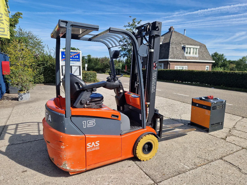 Toyota 1500 kg. elektrisch hefhoogte 5.00m. - Carretilla elevadora eléctrica: foto 1 Toyota 1500 kg. elektrisch hefhoogte 5.00m. - Carretilla elevadora eléctrica: foto 1