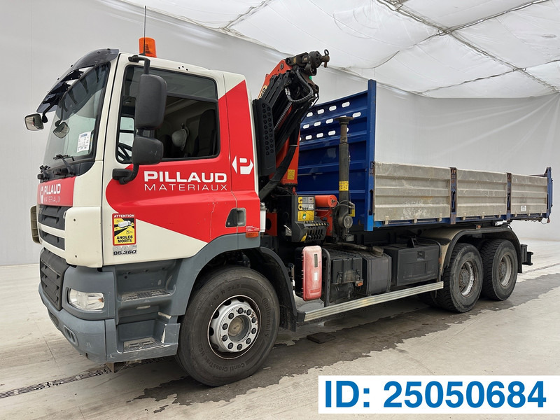 DAF CF85.360 - 6x4 - Camión volquete, Camión grúa: foto 1 DAF CF85.360 - 6x4 - Camión volquete, Camión grúa: foto 1
