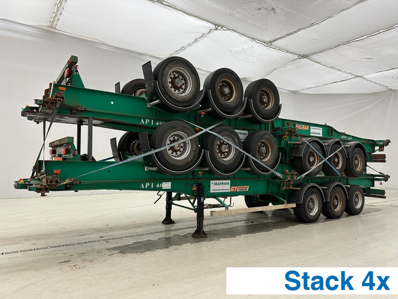 Fruehauf 4 x Skelet 2 x 20-40 ft* - Semirremolque portacontenedore/ Intercambiable: foto 1 Fruehauf 4 x Skelet 2 x 20-40 ft* - Semirremolque portacontenedore/ Intercambiable: foto 1