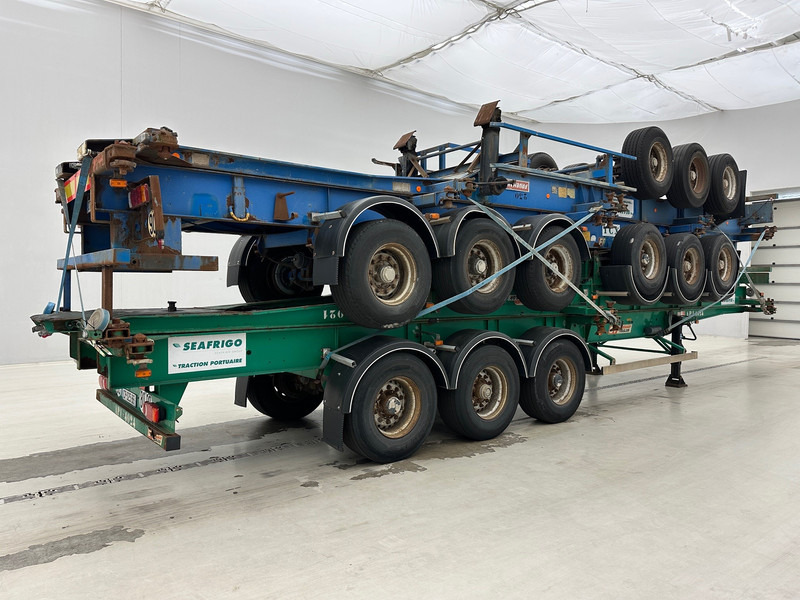 Fruehauf 4x Skelet 2 x 20-40 ft* - Semirremolque portacontenedore/ Intercambiable: foto 4 Fruehauf 4x Skelet 2 x 20-40 ft* - Semirremolque portacontenedore/ Intercambiable: foto 4