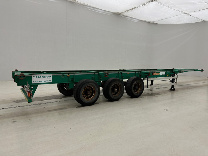 Fruehauf Skelet 2 x 20-40 ft - Semirremolque portacontenedore/ Intercambiable: foto 5 Fruehauf Skelet 2 x 20-40 ft - Semirremolque portacontenedore/ Intercambiable: foto 5
