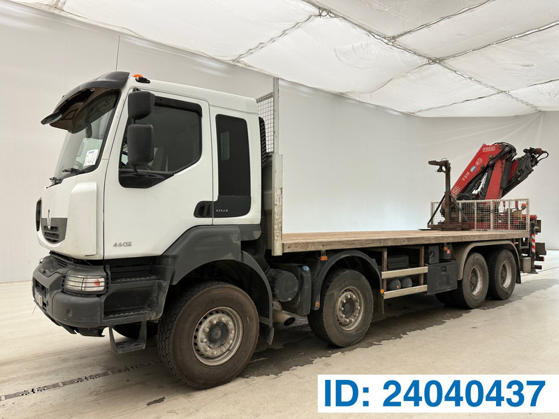 Renault Kerax 460 DXi - 8x4* - Camión caja abierta, Camión grúa: foto 1 Renault Kerax 460 DXi - 8x4* - Camión caja abierta, Camión grúa: foto 1