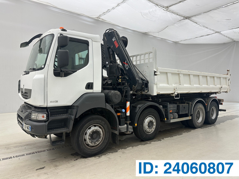 Renault Kerax 460 DXi - 8x4* - Camión volquete, Camión grúa: foto 1 Renault Kerax 460 DXi - 8x4* - Camión volquete, Camión grúa: foto 1