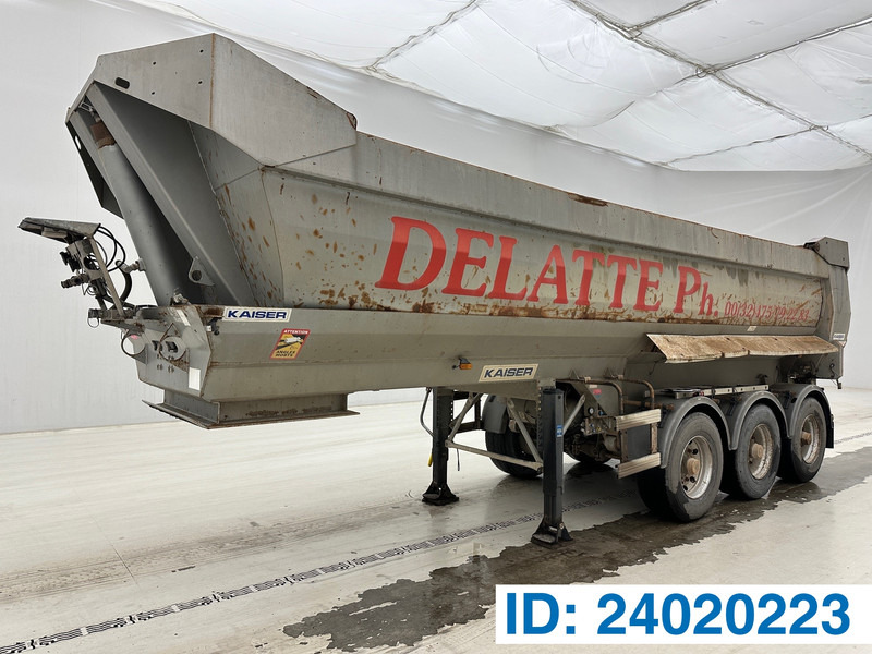 Robuste Kaiser 23 cub in steel - Semirremolque volquete: foto 1 Robuste Kaiser 23 cub in steel - Semirremolque volquete: foto 1