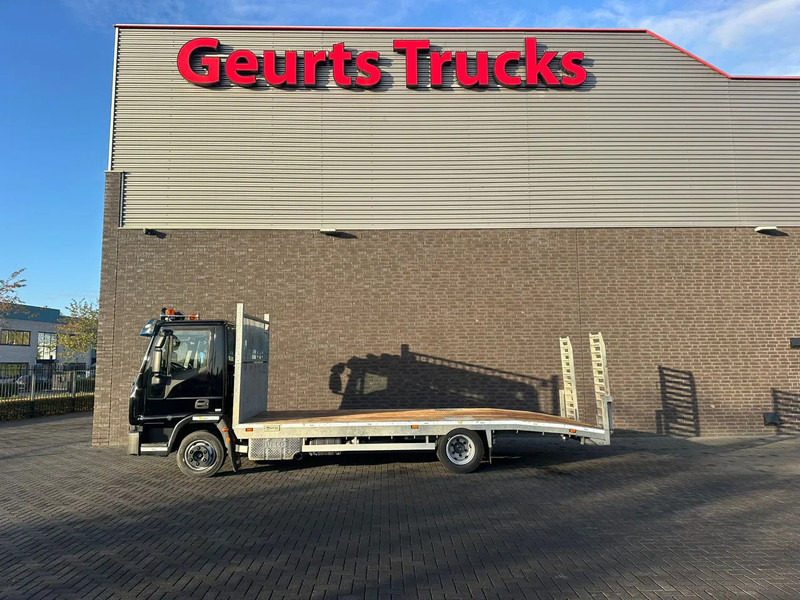 Iveco Eurocargo 12-60 OPRIJWAGEN / MACHINE TRANSPORTER / PLATEAU - Camión portavehículos: foto 1 Iveco Eurocargo 12-60 OPRIJWAGEN / MACHINE TRANSPORTER / PLATEAU - Camión portavehículos: foto 1