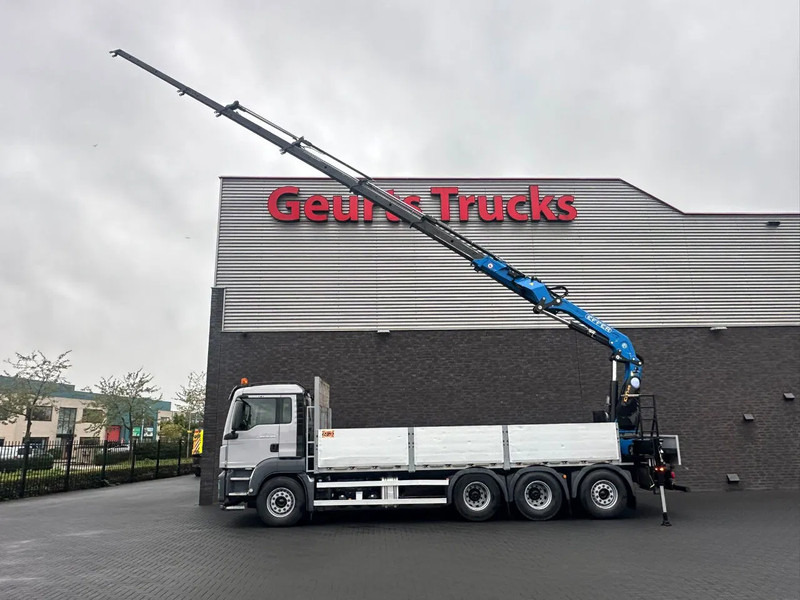 MAN TGS 35.460 8X4-4 BL OPEN LAADBAK MET EFFER 215/4S KRAAN / KRAN / CRANE / GRUA - Camión grúa: foto 2 MAN TGS 35.460 8X4-4 BL OPEN LAADBAK MET EFFER 215/4S KRAAN / KRAN / CRANE / GRUA - Camión grúa: foto 2