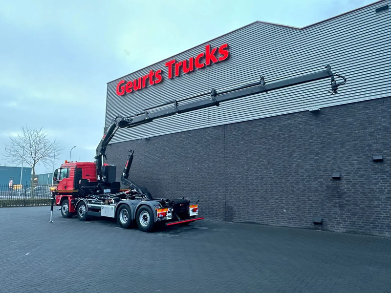 MAN TGS 35.500 8X4H-6 MET MULTILIFT ULT T 21 S51 HAAKARMSYSTEEM + HIAB X-HIPRO 192 E-4 KRAAN/CRANE/KRAN/GRUA - Camión multibasculante, Camión grúa: foto 3 MAN TGS 35.500 8X4H-6 MET MULTILIFT ULT T 21 S51 HAAKARMSYSTEEM + HIAB X-HIPRO 192 E-4 KRAAN/CRANE/KRAN/GRUA - Camión multibasculante, Camión grúa: foto 3