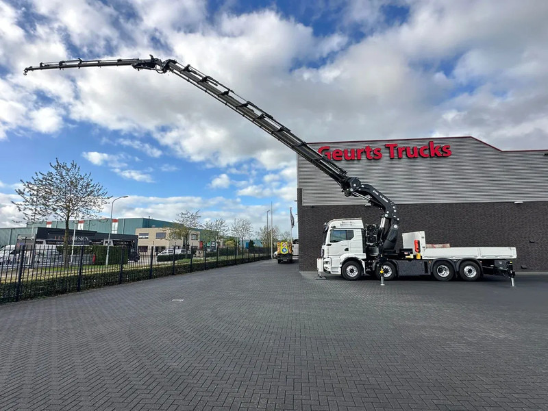 MAN TGS 35.520 OPEN LAADBAK MET EFFER iQ.1400 HP-9 KRAAN + JIB 260Q-6 + LIER | DEMO TRUCK!!! - Camión grúa: foto 4 MAN TGS 35.520 OPEN LAADBAK MET EFFER iQ.1400 HP-9 KRAAN + JIB 260Q-6 + LIER | DEMO TRUCK!!! - Camión grúa: foto 4