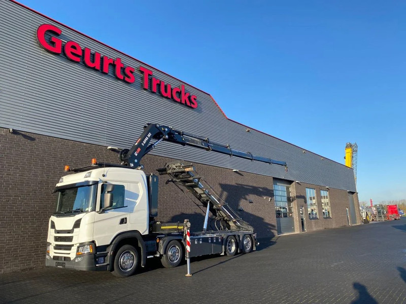 Scania G500 NGS 8X2 MET 3 ZIJDIGE KABELSYSTEEM + HIAB 362 EP-5 KRAAN/KRAN/CRANE/GRUA - Camión con equipo de cable, Camión grúa: foto 2 Scania G500 NGS 8X2 MET 3 ZIJDIGE KABELSYSTEEM + HIAB 362 EP-5 KRAAN/KRAN/CRANE/GRUA - Camión con equipo de cable, Camión grúa: foto 2
