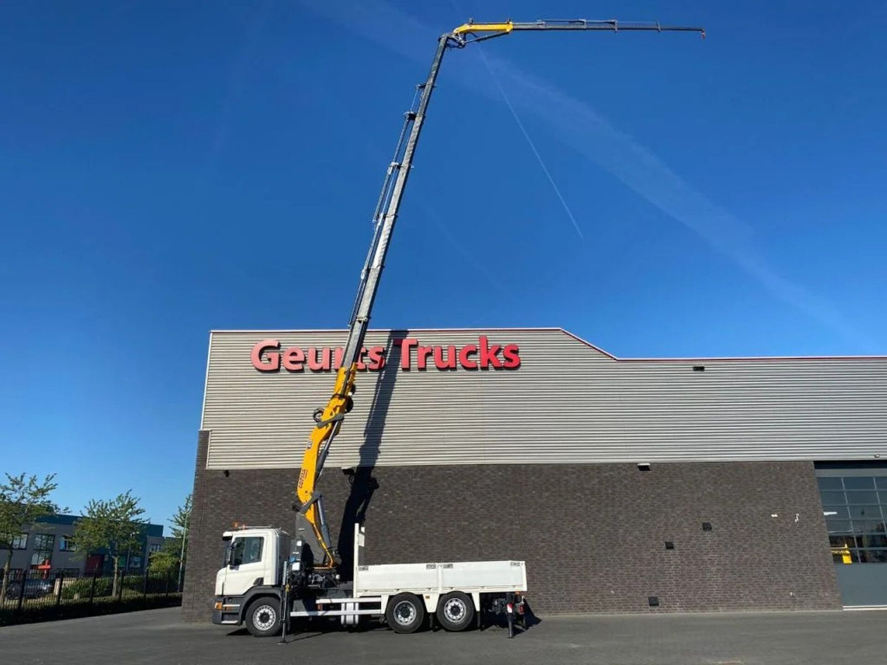 Scania P250 6X2 + COPMA 510.7 + JIB J4 KRAAN/KRAN/CRANE - Camión grúa: foto 4 Scania P250 6X2 + COPMA 510.7 + JIB J4 KRAAN/KRAN/CRANE - Camión grúa: foto 4