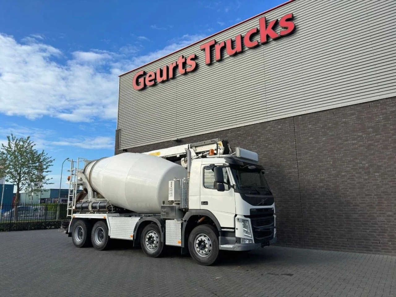 Leasing de  Volvo FM 410 8X4 + STETTER 9 M3 MIXER/MISCHER + THEAM Volvo FM 410 8X4 + STETTER 9 M3 MIXER/MISCHER + THEAM: foto 6