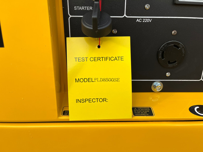 Giga power PLD8500SE 8 kVA silent generator - Generador industriale: foto 5 Giga power PLD8500SE 8 kVA silent generator - Generador industriale: foto 5