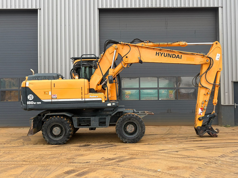 Excavadora de ruedas Hyundai Robex 180W-9A: foto 6