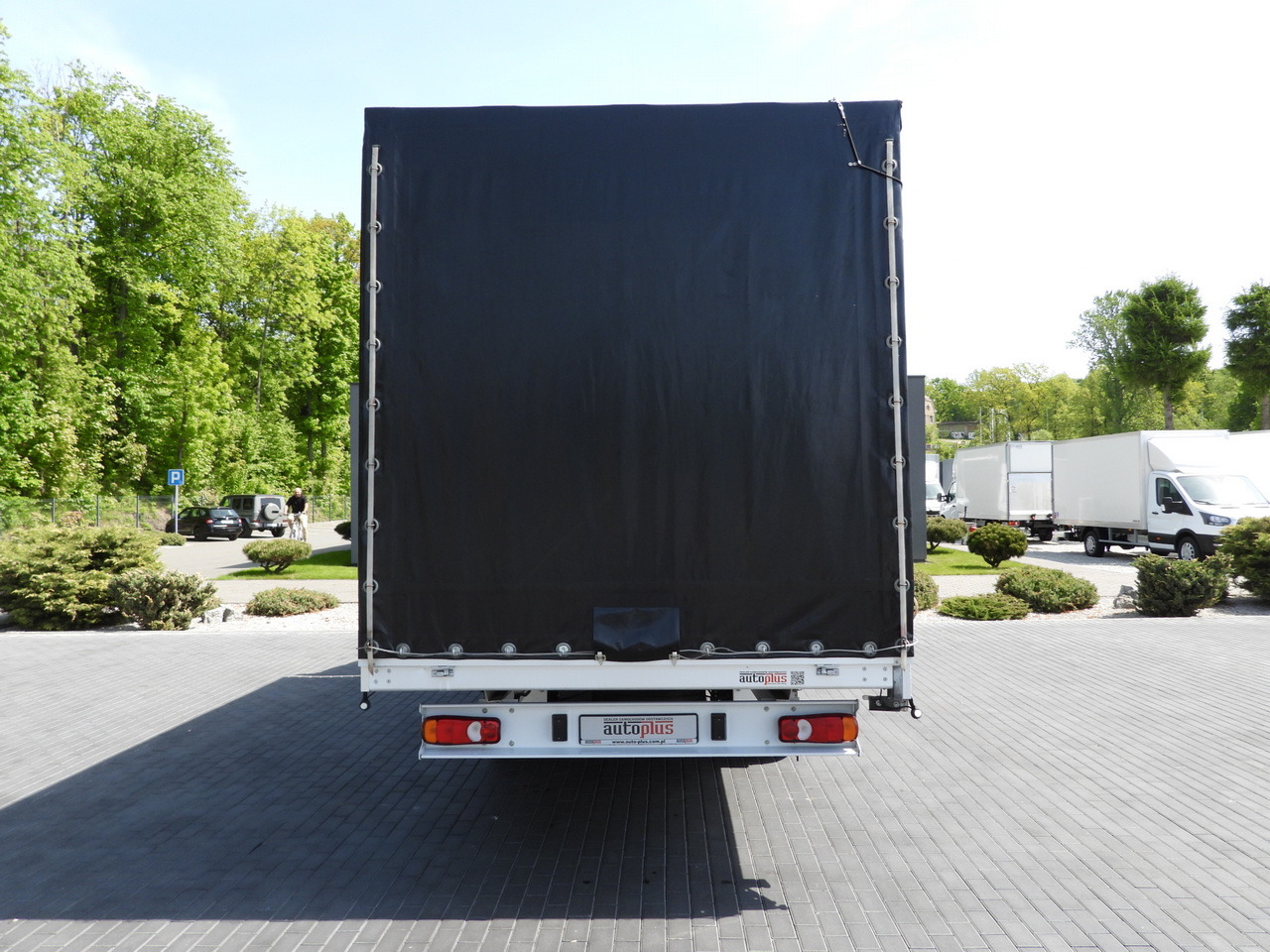 Furgoneta con lona FIAT DUCATO TARPAULIN 10 PALLETS WEBASTO CRUISE CONTROL AIR CONDITIONING LED LIGHTS PNEUMATICS  160HP: foto 11