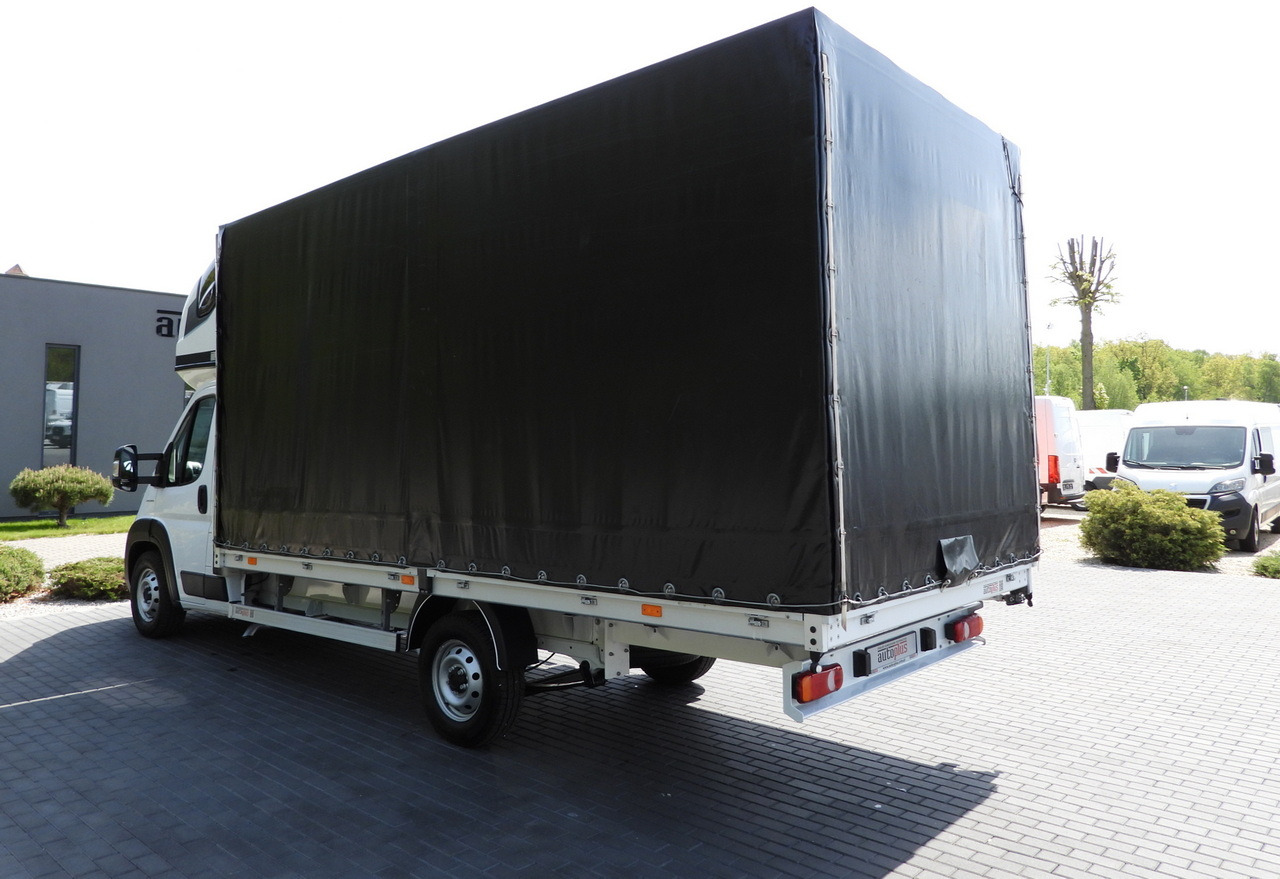 Furgoneta con lona FIAT DUCATO TARPAULIN 10 PALLETS WEBASTO CRUISE CONTROL AIR CONDITIONING LED LIGHTS PNEUMATICS  160HP: foto 10