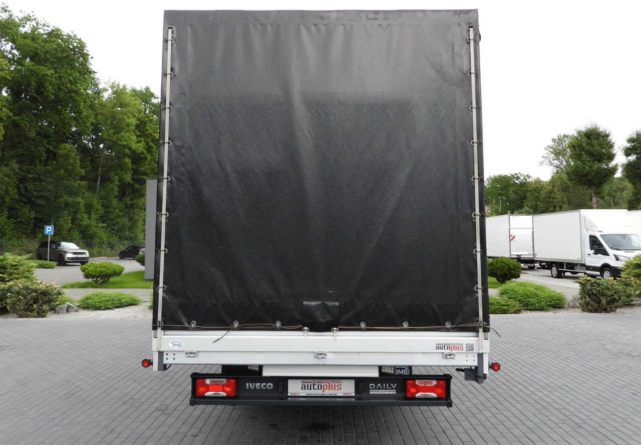 Furgoneta con lona IVECO DAILY 35S18 TARPAULIN 10 PALLETS WEBASTO CRUISE CONTROL NAVIGATION LED LIGHTS AIR CONDITIONING  180HP: foto 10