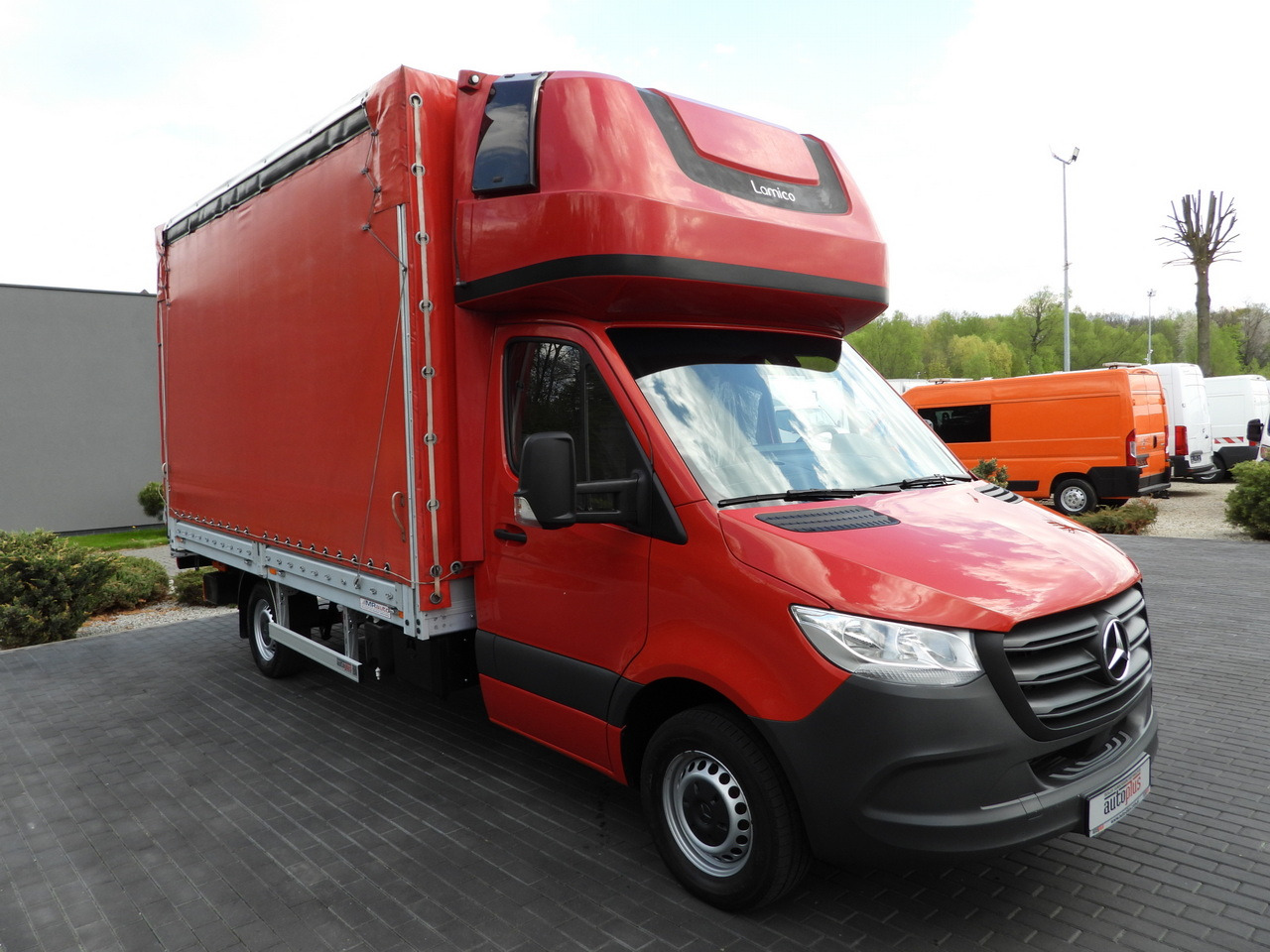 MERCEDES SPRINTER 316 8 PALLETS TARPAULIN LIFT CRUISE CONTROL AIR CONDITIONING  160HP - Furgoneta con lona: foto 4 MERCEDES SPRINTER 316 8 PALLETS TARPAULIN LIFT CRUISE CONTROL AIR CONDITIONING  160HP - Furgoneta con lona: foto 4