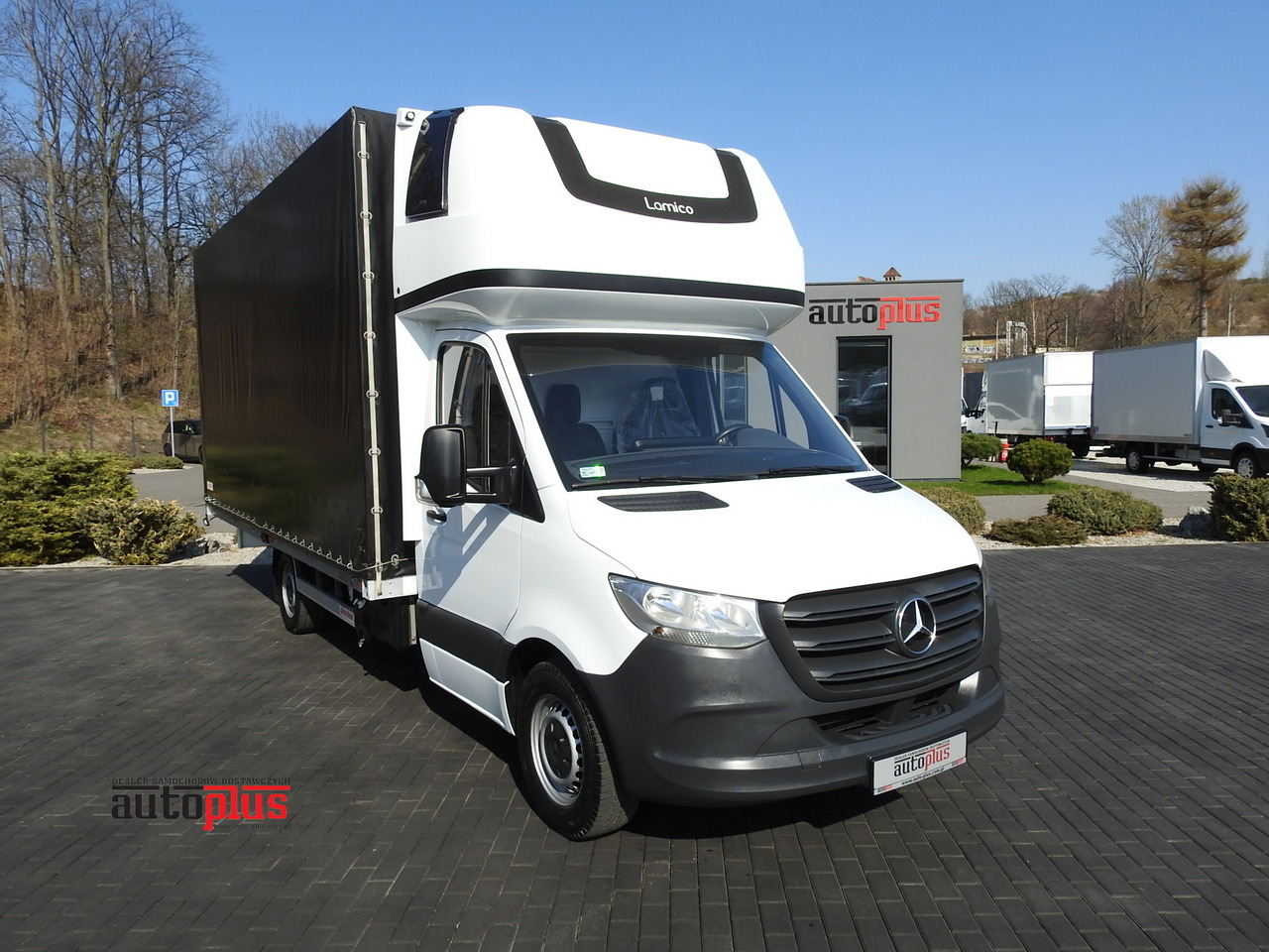 MERCEDES SPRINTER 316 TARPAULIN 10 PALLETS WEBASTO AIR CONDITIONING 165HP - Furgoneta con lona: foto 1 MERCEDES SPRINTER 316 TARPAULIN 10 PALLETS WEBASTO AIR CONDITIONING 165HP - Furgoneta con lona: foto 1