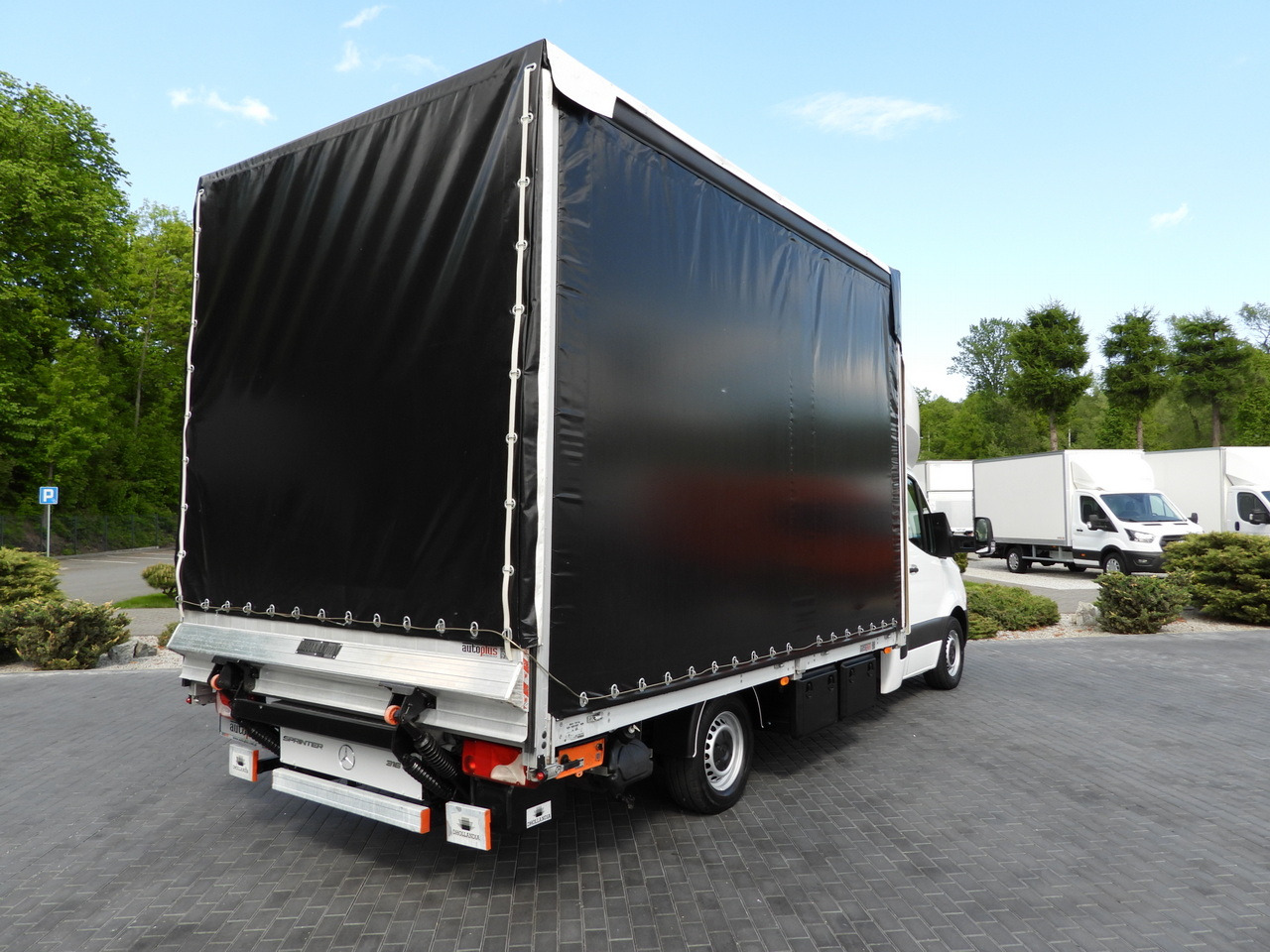 MERCEDES SPRINTER 316 TARPAULIN LIFT 10 PALLETS WEBASTO CRUISE CONTROL PNEUMATICS AIR CONDITIONING 160HP - Furgoneta con lona: foto 3 MERCEDES SPRINTER 316 TARPAULIN LIFT 10 PALLETS WEBASTO CRUISE CONTROL PNEUMATICS AIR CONDITIONING 160HP - Furgoneta con lona: foto 3