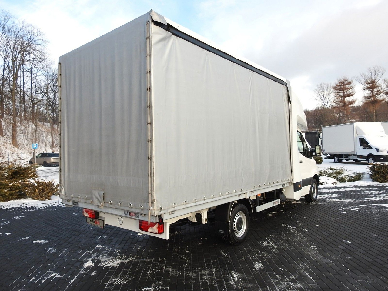 Mercedes-Benz SPRINTER 316 PRITSCHE PLANE 8 PALETTEN WEBASTO - Furgoneta con lona, Furgoneta combi: foto 3 Mercedes-Benz SPRINTER 316 PRITSCHE PLANE 8 PALETTEN WEBASTO - Furgoneta con lona, Furgoneta combi: foto 3