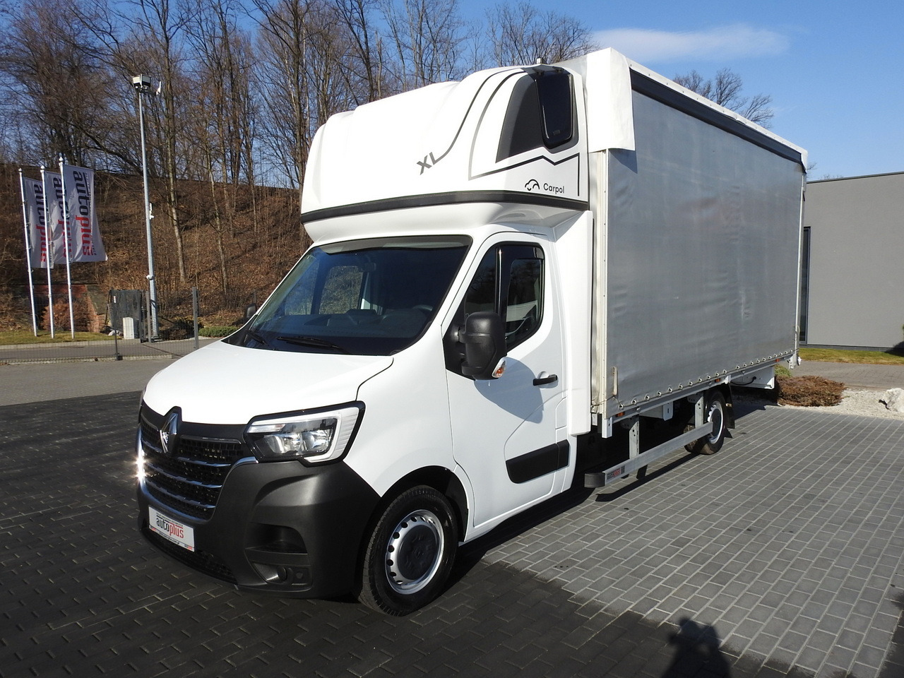 Furgoneta con lona RENAULT MASTER  TARPAULIN 10 PALLETS WEBASTO CRUISE CONTROL LED LIGHTS PNEUMATICS AIR CONDITIONING  165HP: foto 6