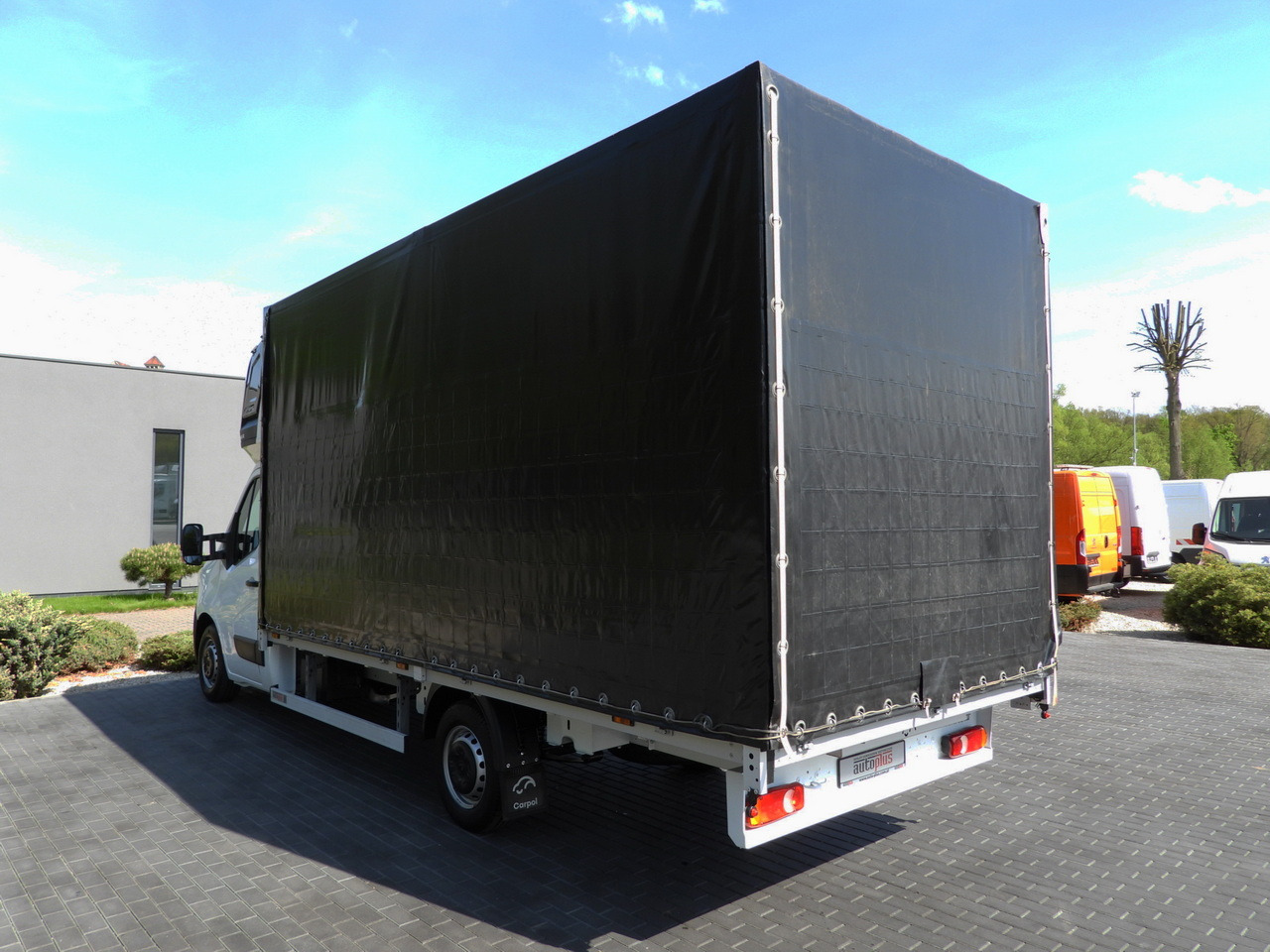 Furgoneta con lona RENAULT MASTER TARPAULIN 10 PALLETS WEBASTO CRUISE CONTROL LED LIGHTS PNEUMATICS AIR CONDITIONING 165HP: foto 10 Furgoneta con lona RENAULT MASTER TARPAULIN 10 PALLETS WEBASTO CRUISE CONTROL LED LIGHTS PNEUMATICS AIR CONDITIONING 165HP: foto 10