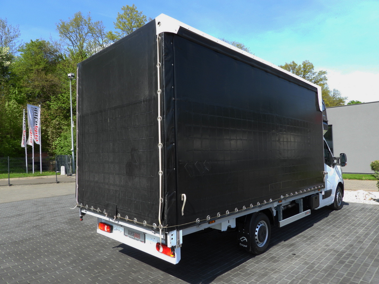 Furgoneta con lona RENAULT MASTER TARPAULIN 10 PALLETS WEBASTO CRUISE CONTROL LED LIGHTS PNEUMATICS AIR CONDITIONING 165HP: foto 13 Furgoneta con lona RENAULT MASTER TARPAULIN 10 PALLETS WEBASTO CRUISE CONTROL LED LIGHTS PNEUMATICS AIR CONDITIONING 165HP: foto 13