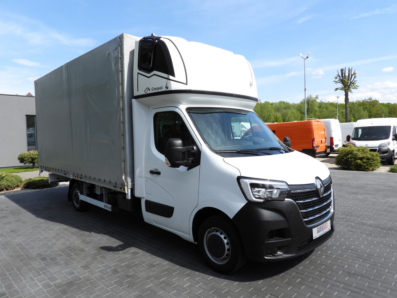 RENAULT MASTER TARPAULIN 10 PALLETS WEBASTO CRUISE CONTROL LED LIGHTS PNEUMATICS AIR CONDITIONING 165HP - Furgoneta con lona: foto 4 RENAULT MASTER TARPAULIN 10 PALLETS WEBASTO CRUISE CONTROL LED LIGHTS PNEUMATICS AIR CONDITIONING 165HP - Furgoneta con lona: foto 4
