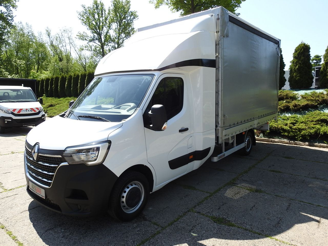 Furgoneta con lona RENAULT MASTER  TARPAULIN 8 PALLETS WEBASTO CRUISE CONTROL LED LIGHTS PNEUMATICS  165HP: foto 6