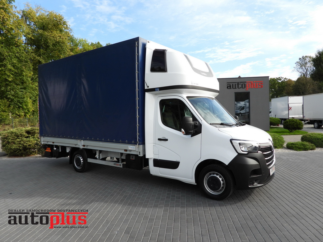 RENAULT MASTER TARPAULIN LIFT 9 PALLETS WEBASTO CRUISE CONTROL LED LIGHTS PNEUMATICS AIR CONDITIONING 165HP - Furgoneta con lona: foto 1 RENAULT MASTER TARPAULIN LIFT 9 PALLETS WEBASTO CRUISE CONTROL LED LIGHTS PNEUMATICS AIR CONDITIONING 165HP - Furgoneta con lona: foto 1