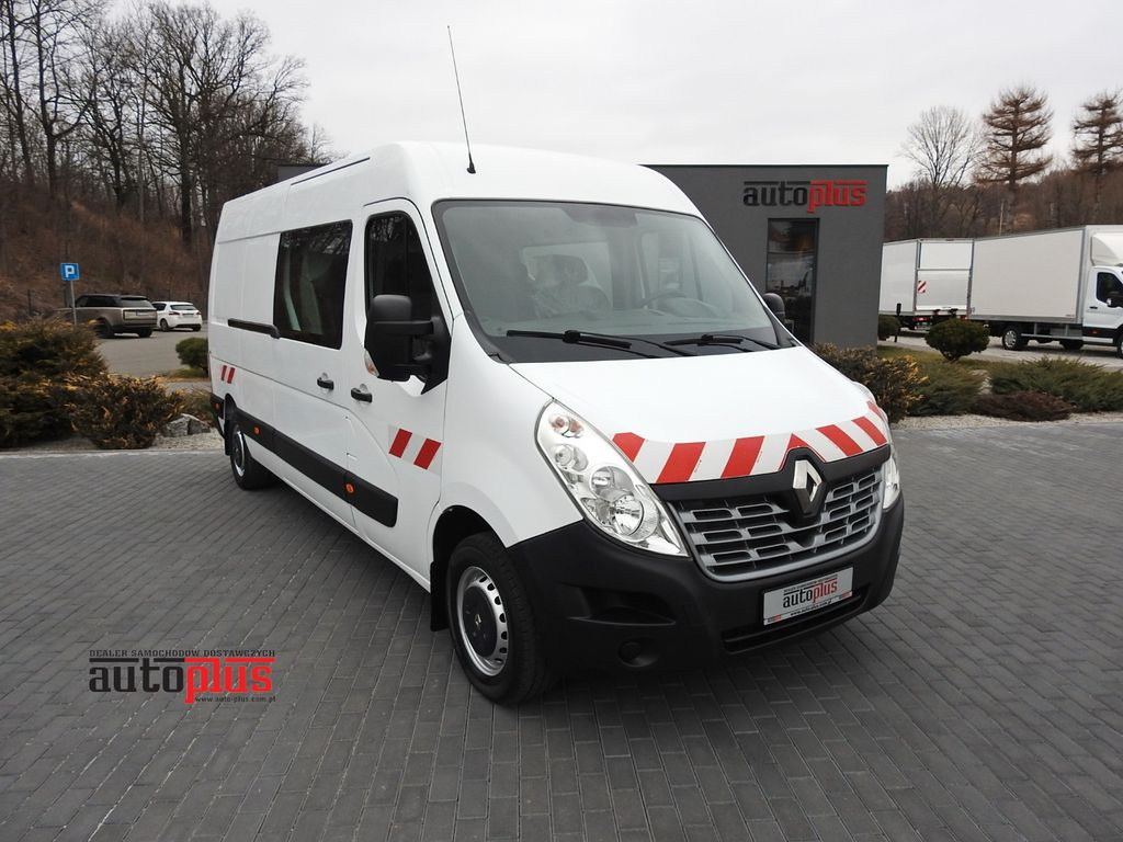 Renault MASTER KASTENWAGEN DOPPELKABINE 7 SITZE TEMPOMAT - Furgón, Furgoneta combi: foto 1 Renault MASTER KASTENWAGEN DOPPELKABINE 7 SITZE TEMPOMAT - Furgón, Furgoneta combi: foto 1