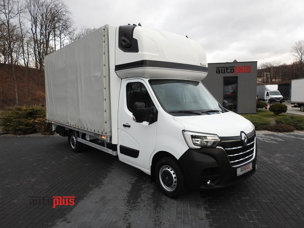 Renault MASTER PRITSCHE PLANE 10 PALETTEN WEBASTO A/C - Furgoneta con lona: foto 1 Renault MASTER PRITSCHE PLANE 10 PALETTEN WEBASTO A/C - Furgoneta con lona: foto 1